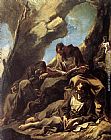 Alessandro Magnasco Three Capuchin Friars Meditating in their Hermitage painting